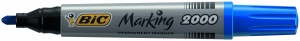 Marker Permanent Albastru Varf Rotund 2000 Bic - Img 2