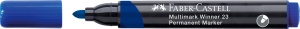 Marker Permanent Albastru Varf Rotund Multimark Winner 23 Faber-Castell - Img 2