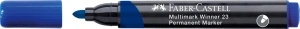 Marker Permanent Albastru Varf Rotund Multimark Winner 23 Faber-Castell - Img 2