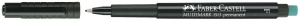 Marker Permanent Negru F Multimark Faber-Castell - Img 3