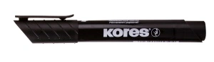 Marker Permanent Negru Varf Rotund 3mm Kores