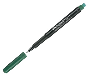 Marker Permanent Verde F Multimark Faber-Castell - Img 2