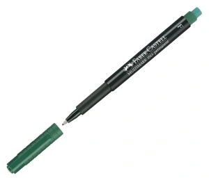 Marker Permanent Verde F Multimark Faber-Castell - Img 2