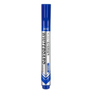 Marker Whiteboard Albastru 2.5mm Deli - Img 1