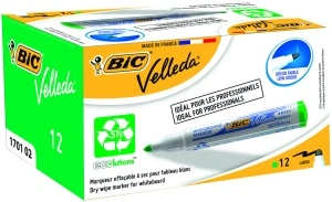 Marker Whiteboard Verde Velleda 1701 Bic - Img 2