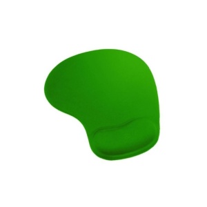 Mousepad Omega, suport pentru incheietura cu gel moale si confortabil, 23x18cm, verde - Img 2