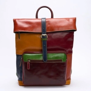Rucsac Multicolor Inchis Cu Clapa