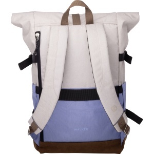 Rucsac Rollup Bicolor Crem Popcorn - Bleu Walker - Img 3
