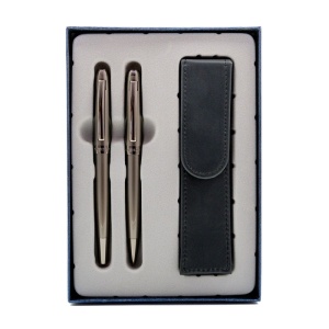 Set cadou stilou + pix + etui Cresco Symphony grafit - Img 1