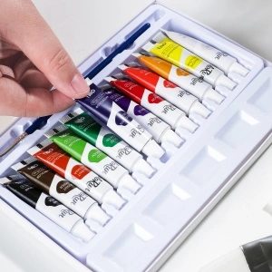 Tempera 12 Culori 5ml Deli - Img 5