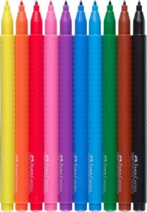 Carioca 10 Culori Grip Faber-Castell - Img 3