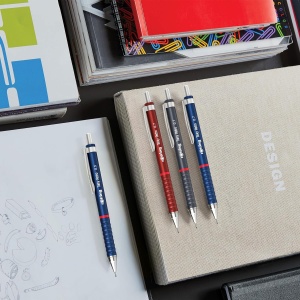 Creion Mecanic 0.5mm Tikky 3 Albastru Retro Rotring - Img 2