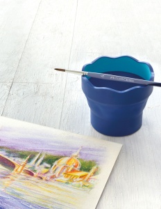 Cutie Apa Click-Go Albastra Faber-Castell - Img 4