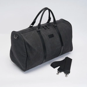 Geanta Bowling Sport Neagra Din Material Textil - Img 2