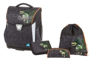 Ghiozdan King Rex Negru + Penar, Etui, Sac Sport