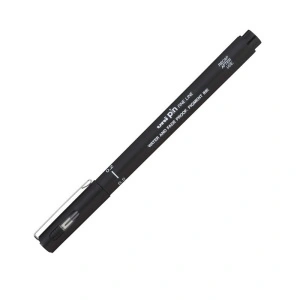 Liner 0.2 Negru UNI PIN-200, pe baza de apa