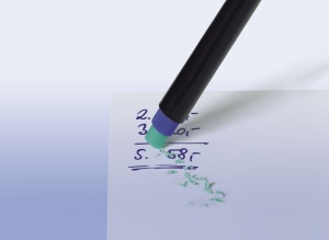 Marker Permanent Albastru F Multimark Faber-Castell - Img 3
