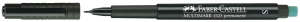 Marker Permanent Negru S Multimark Faber-Castell - Img 3