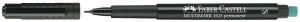 Marker Permanent Negru S Multimark Faber-Castell - Img 3
