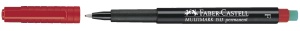 Marker Permanent Rosu F Multimark Faber-Castell - Img 3