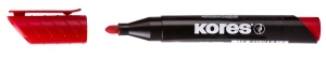 Marker Permanent Rosu Varf Rotund 3mm Kores - Img 3