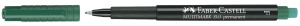 Marker Permanent Verde F Multimark Faber-Castell - Img 3