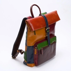 Rucsac Multicolor Inchis Cu Clapa - Img 2