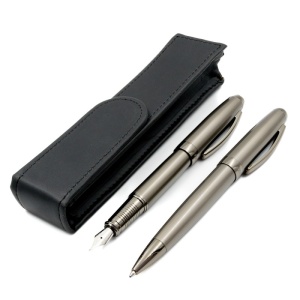 Set cadou stilou + pix + etui Cresco Symphony grafit - Img 2
