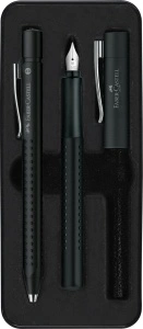 Set Stilou + Pix grip 2011 Negru Faber-Castell