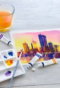 Tempera Acuarele 12 Culori 9ml Faber-Castell - Img 5