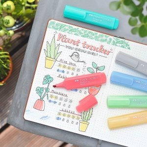 Textmarker Set 4 Pastel Faber-Castell - Img 6