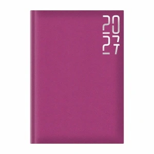 Agenda 2027 Artibest A5 datata, hartie offset alb, coperta fucsia
