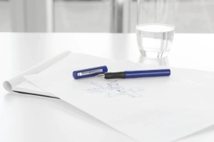 Blister Stilou Scolar Albastru + 6 Cartuse Faber-Castell - Img 2