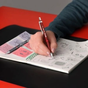 Creion Mecanic 0.5mm Tikky 3 Albastru Retro Rotring - Img 3