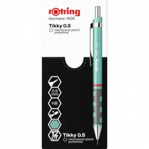 Creion Mecanic 0,5mm Tikky 3 Albastru Sidefast Rotring - Img 2