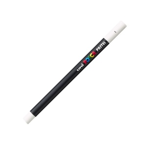 Creion pastel uleios Alb KPA-100