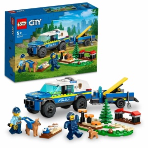 LEGO City, Antrenament canin al politiei mobile, 197 piese