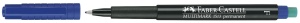 Marker Permanent Albastru F Multimark Faber-Castell - Img 4