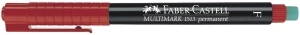 Marker Permanent Rosu F Multimark Faber-Castell - Img 4