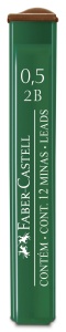 Mina Creion 0,5mm 2B Polymer Faber-Castell