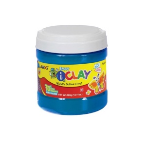 Plastilina Amos iClay, 400g, diverse culori - Img 2