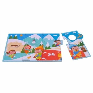Puzzle Anotimpuri, Apli, 4 piese/puzzle - Img 3