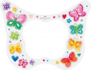 Set Cadou 20 Creioane Colorate Sparkle Butterfly Faber-Castell - Img 6