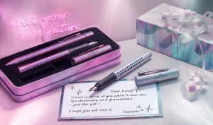 Stilou Grip 2011 Glam Violet F Faber-Castell - Img 2