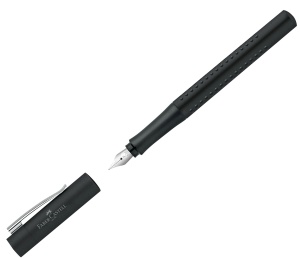 Stilou Grip 2011 Pearl Negru F Faber-Castell - Img 2