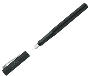 Stilou Grip 2011 Pearl Negru F Faber-Castell - Img 2