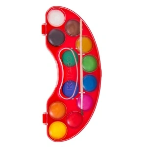 Acuarele 12 Culori 30mm Cu Pensula Mini Akuarellos Kores - Img 2