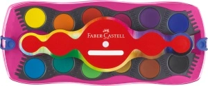 Acuarele 12 Culori Connector Roz Unicorni Faber-Castell - Img 2