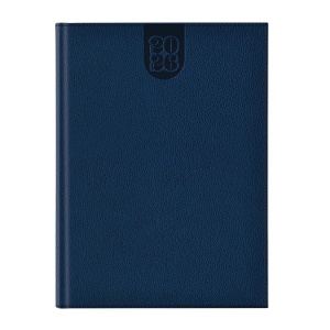 Agenda 2026 Dakota A4 datata, hartie ivory, coperta albastru navy