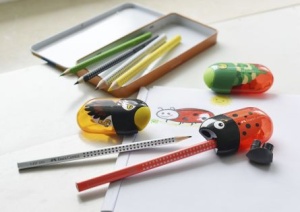 Ascuțitoare cu Radieră Buburuză Faber-Castell - Img 2